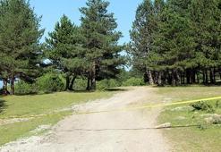 Bolu'da orman yolları şeritle kapatıldı