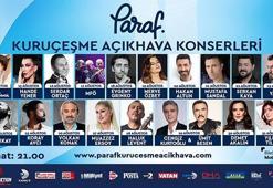 Kuruçeşme Açıkhava konserleri başlıyor!
