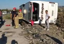 Uşak yolcu otobüsü kazası! Uşak otobüs kazasında ölen var mı, kaç kişi yaralandı?