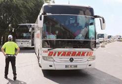 Otobüslerde denetim arttı