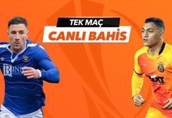 St. Johnstone - Galatasaray maçı tek Maç ve Canlı Bahis seçenekleriyle Misli.com’da!