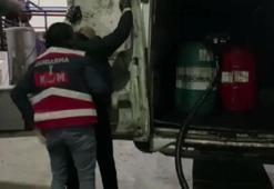 Jandarmadan 10 numara yağ operasyonu