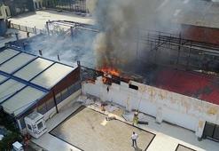 Kartal'da balık restoranında yangın çıktı!