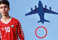 Uçaktan düşen Afgan’ın kimliği belli oldu! Son mesajı yürek burktu