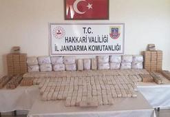 Hakkari'de toprağa gömülü 191 kilo eroin ele geçirildi