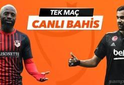Gaziantep FK-Beşiktaş maçı canlı bahis seçeneğiyle Misli.com'da