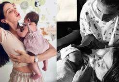 Cemre Kemer, kızı Karla'nın yüzünü ilk kez gösterdi