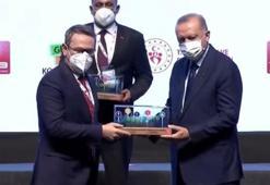 Cumhurbaşkanı Erdoğan’dan Başakşehir’e ödül