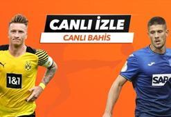 Borussia Dortmund - Hoffenheim maçı Tek Maç ve Canlı Bahis seçenekleriyle Misli.com’da