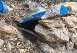 Tunceli'de teröristlere ait 2 sığınak imha edildi