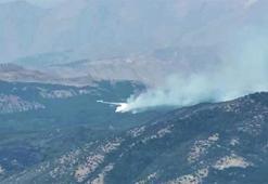 Tunceli'deki yangında son durum! Mücadele sürüyor
