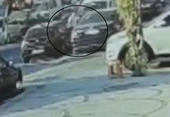 Beşiktaş Kulübü Başkanı Çebi'nin lüks otomobilinin çalındığı anlar kamerada