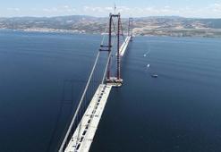 1915 Çanakkale Köprüsü yolunda sona yaklaşıldı