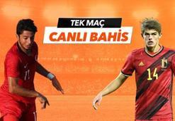 Türkiye U21 - Belçika U21 maçı Tek Maç ve Canlı Bahis seçenekleriyle Misli.com’da