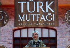 Emine Erdoğan'dan, 'Asırlık Tariflerle Türk Mutfağı' kitabının tanıtımına katılanlara teşekkür