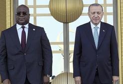 Ankara'da bir ilk! Cumhurbaşkanı Erdoğan resmi törenle karşıladı