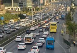 İstanbul'da trafik yoğunluğu!