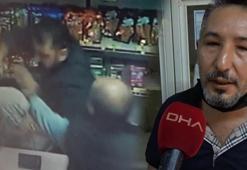 Rakip dehşeti! Marketi basıp, kafasına silah dayadı