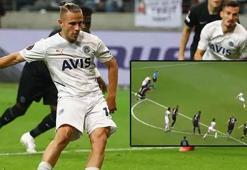 Fenerbahçe Frankfurt maçında galibiyet santimlerle kaçırdı! İşte tam o an...