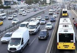 İstanbul'da trafik yoğunluğu