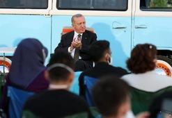 Cumhurbaşkanı Erdoğan Mersin'de gençlerle buluştu