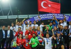 Türkiye Ampute Futbol Milli Takımı Avrupa şampiyonu oldu!