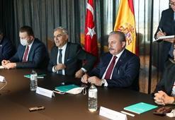 TBMM Başkanı Şentop, İspanya Meclis Başkanı Batet ile görüştü