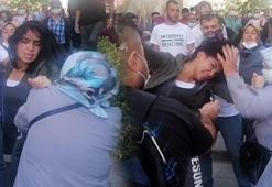 İki kadın saç saça birbirine girdi! 'Kocamı elimden aldın'