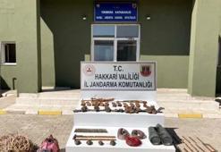 Hakkari'de operasyonda mühimmat ele geçirildi