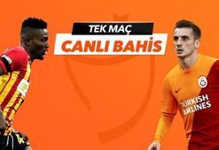 Kayserispor - Galatasaray maçı Tek Maç ve Canlı Bahis seçenekleriyle Misli.com’da