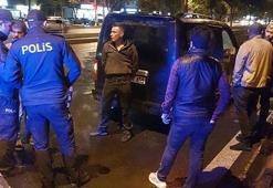 Polise ateş açıp kaçan 3 şüpheliden biri vurularak yakalandı
