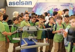 Çocuklar teknolojiyi ASELSAN ile keşfediyor