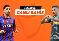 Trabzonspor - Alanyaspor maçı Tek Maç ve Canlı Bahis seçenekleriyle Misli.com’da