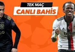Ajax - Beşiktaş maçı Tek Maç ve Canlı Bahis seçenekleriyle Misli.com’da