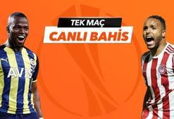 Fenerbahçe - Olympiakos maçı Tek Maç ve Canlı Bahis seçenekleriyle Misli.com’da