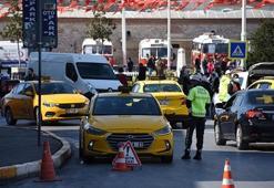 Taksim Meydanı'nda taksicilere denetim! Yine aynı manzara