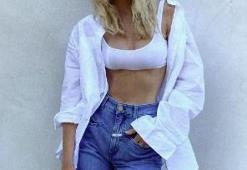 Ünlü manken Elsa Hosk'un bebeğiyle çıplak pozlar vermesi tepki çekti!