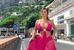 Demi Rose, İtalya pozlarıyla sosyal medyayı sallıyor!