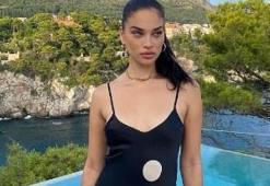 Shanina Shaik çıplak pozuyla olay oldu!