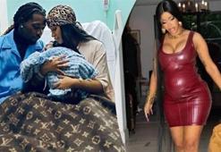 Cardi B'den güzel haber! İkinci çocuğunu dünyaya getirdi...