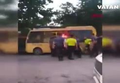 Ortalığı savaş alanına çevirdiler! Çocuk kavgası büyüdü