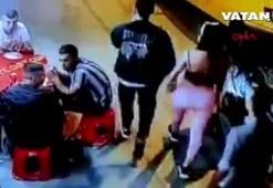 Yan bakma kavgasında kan akt