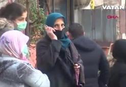 Şişli'de istinat duvarı çöktü, doğalgaz borusu patladı!
