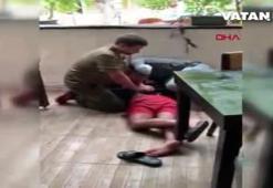 Rus otel sahibi 15 kişiyle baskın yaparak, el ve ayaklarını bağladığı kiracısını dövdü
