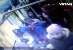 Otobüste taciz şüphelisine dayak