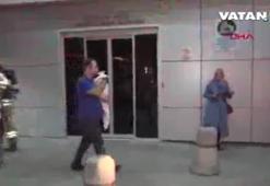 Hastanede yangın paniği!