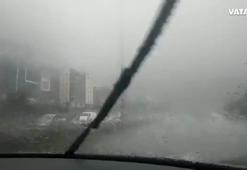 İstanbul'da dolu yağışı!