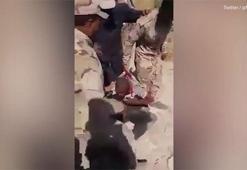 IŞİD militanları uçurumdan böyle atıldı