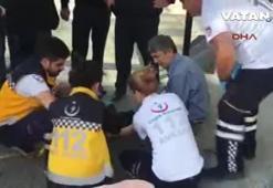 Polis'in dur ikazına uymayınca...
