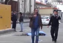 İş merkezinden ölüme atladı!
